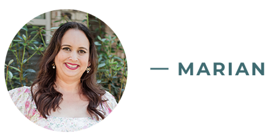 Testimonial from Marian